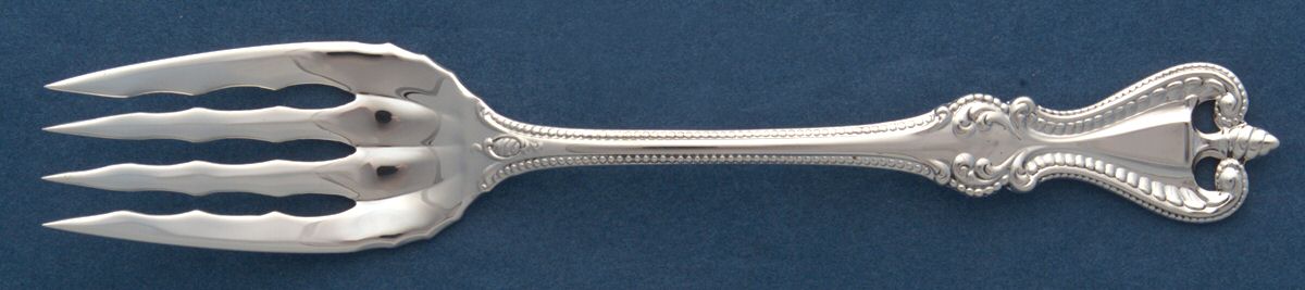 Old Colonial (Sterling, 1895, No Monograms) Individual Salad Fork by Towle Silver-1