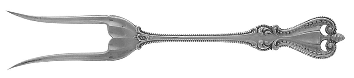 Old Colonial (Sterling, 1895, No Monograms) Factory-Made Baked Potato Fork by Towle Silver-1