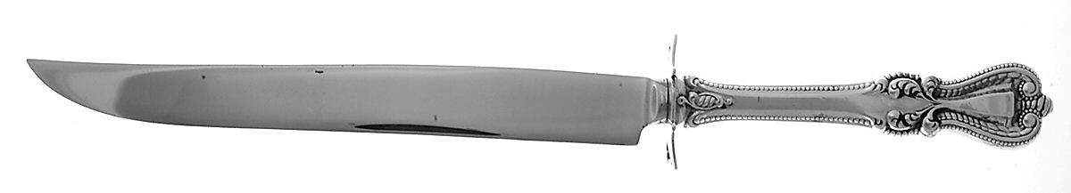 Old Colonial (Sterling, 1895, No Monograms) Knife-Carv/Lg-Stnbl/Roast Sterling Guard by Towle Silver-1