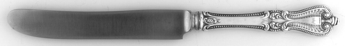 Old Colonial (Sterling, 1895, No Monograms) Old French Hollow Knife with Bolster by Towle Silver-1
