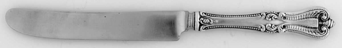Old Colonial (Sterling, 1895, No Monograms) Old French Hollow Knife with Bolster by Towle Silver-1