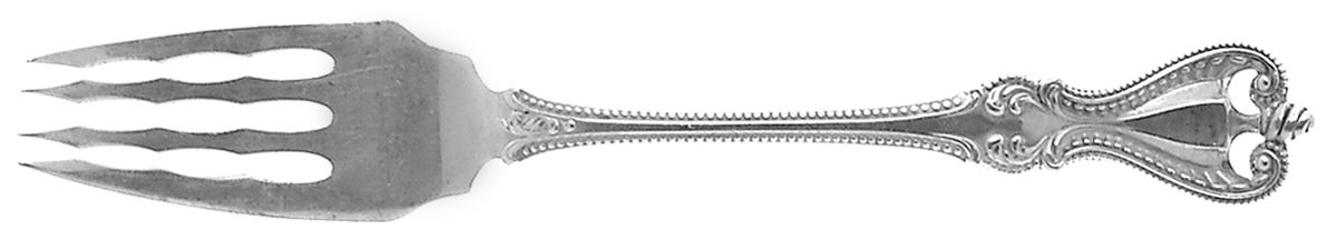 Old Colonial (Sterling, 1895, No Monograms) Individual Solid Fish Fork by Towle Silver-1
