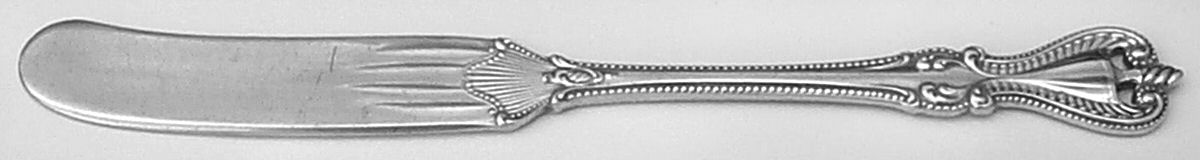 Old Colonial (Sterling, 1895, No Monograms) Flat Handle Butter Spreader by Towle Silver-1