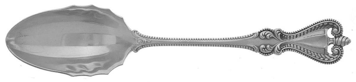 Old Colonial (Sterling, 1895, No Monograms) Solid Large Cheese Scoop by Towle Silver-1