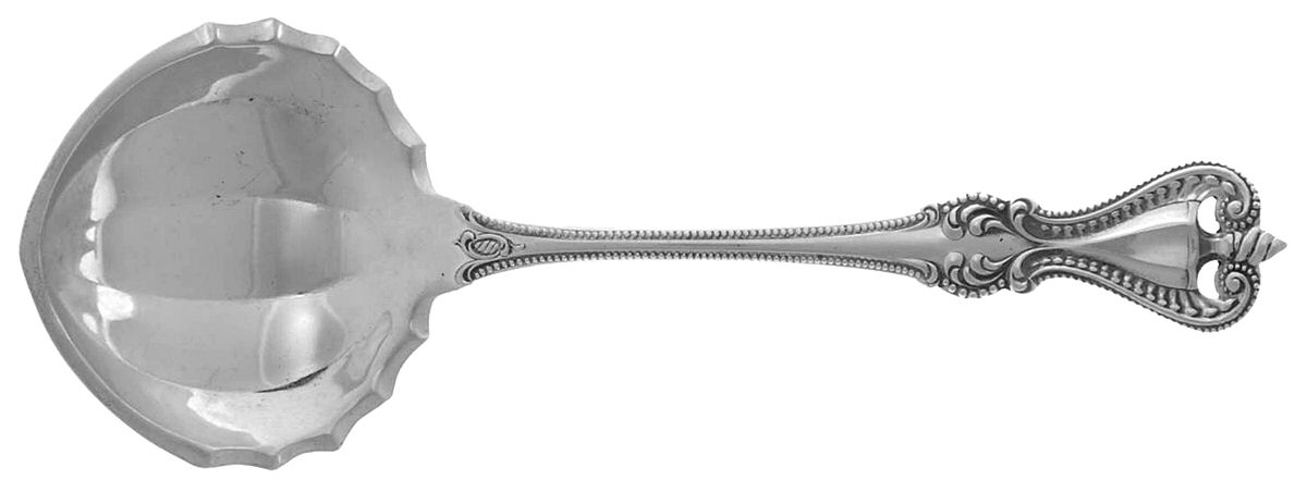 Old Colonial (Sterling, 1895, No Monograms) Solid Bon Bon Spoon by Towle Silver-1