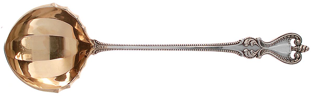 Old Colonial (Sterling, 1895, No Monograms) Solid Soup Ladle by Towle Silver-1