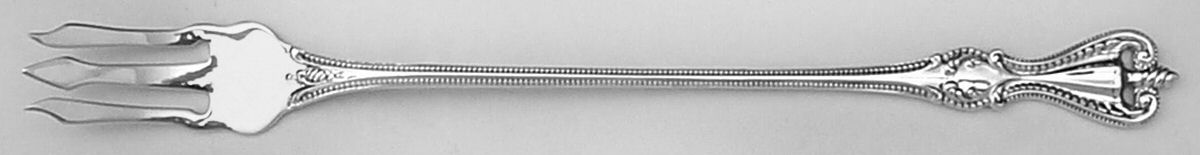 Old Colonial (Sterling, 1895, No Monograms) Long Handle Pickle/Olive Fork by Towle Silver-1