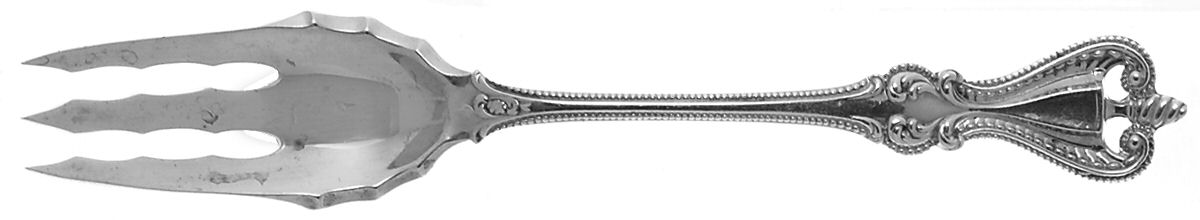 Old Colonial (Sterling, 1895, No Monograms) Old Style Pickle Fork by Towle Silver-1