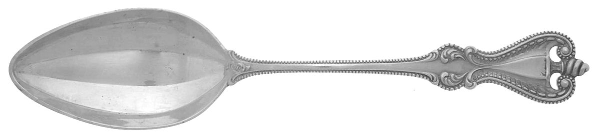 Old Colonial (Sterling, 1895, No Monograms) Tablespoon (Serving Spoon) by Towle Silver-1