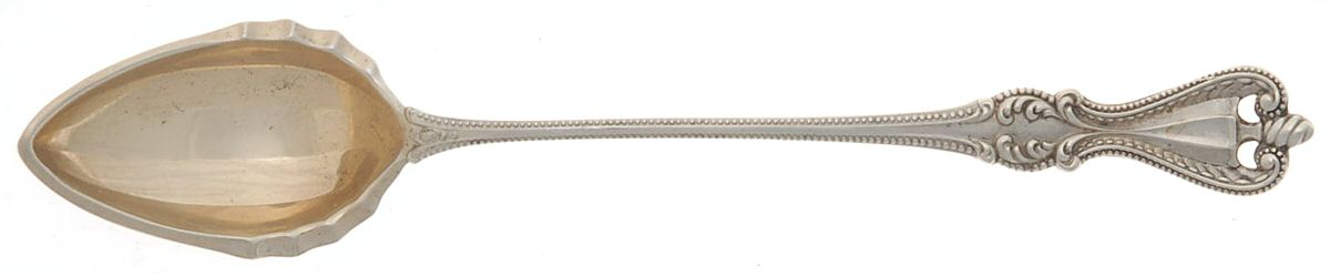 Old Colonial (Sterling, 1895, No Monograms) Chow Chow Spoon by Towle Silver-1