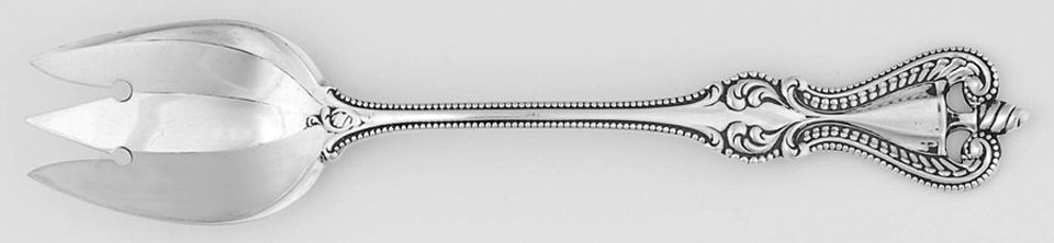Old Colonial (Sterling, 1895, No Monograms) Ice Cream Fork by Towle Silver-1