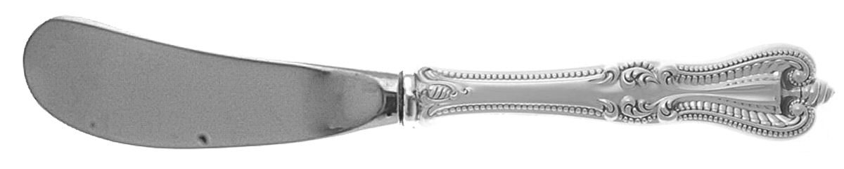 Old Colonial (Sterling, 1895, No Monograms) Butter Spreader Hollow Hdl-Paddle/Stainless Blade by Towle Silver-1