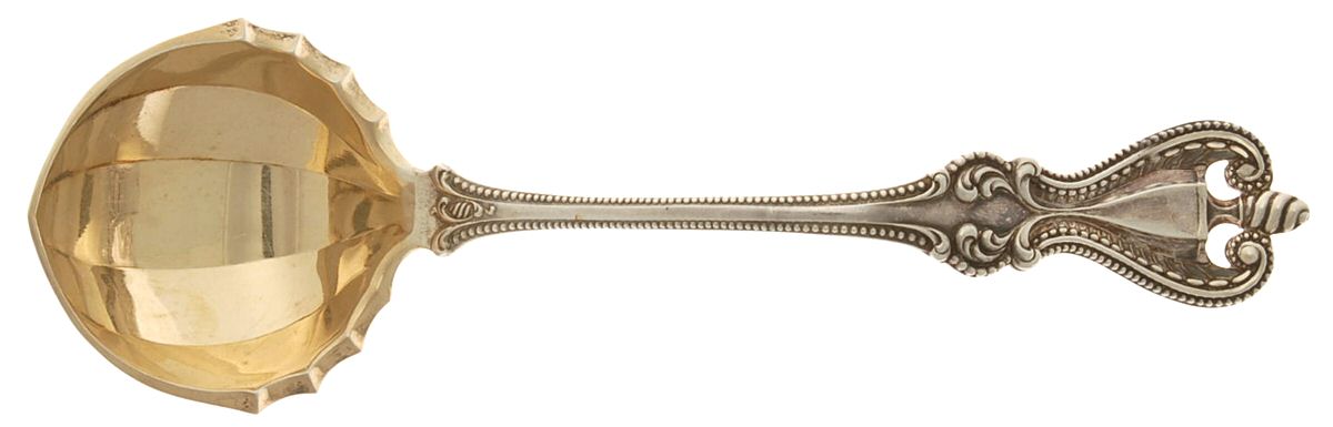Old Colonial (Sterling, 1895, No Monograms) Solid Gravy Ladle by Towle Silver-1