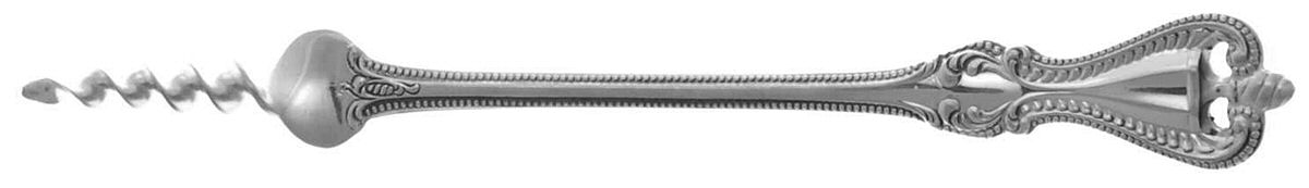 Old Colonial (Sterling, 1895, No Monograms) 1 Twisted Tine Butter Pick by Towle Silver-1