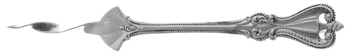 Old Colonial (Sterling, 1895, No Monograms) 1 Tine Twist Butter Pick by Towle Silver-1