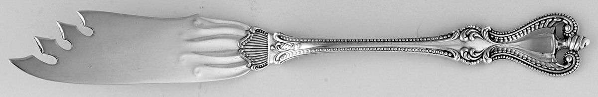 Old Colonial (Sterling, 1895, No Monograms) Solid Serving Cheese Knife by Towle Silver-1