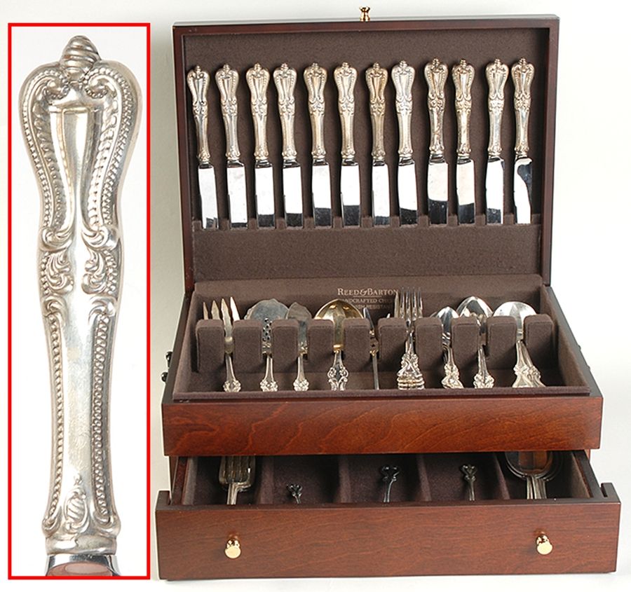 Old Colonial (Sterling, 1895, No Monograms) 106 Piece Set by Towle Silver-1
