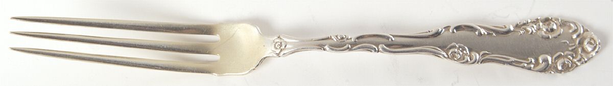 Old English (Sterling, 1892, No Monos) Individual Berry Fork by Towle Silver-1