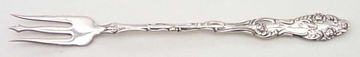 Old English (Sterling, 1892, No Monos) Oyster Fork by Towle Silver-1