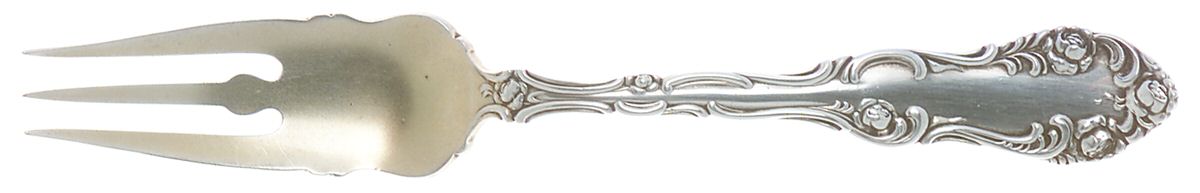 Old English (Sterling, 1892, No Monos) Old Style Pickle Fork by Towle Silver-1
