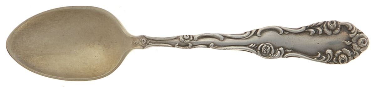 Old English (Sterling, 1892, No Monos) Demitasse Spoon by Towle Silver-1