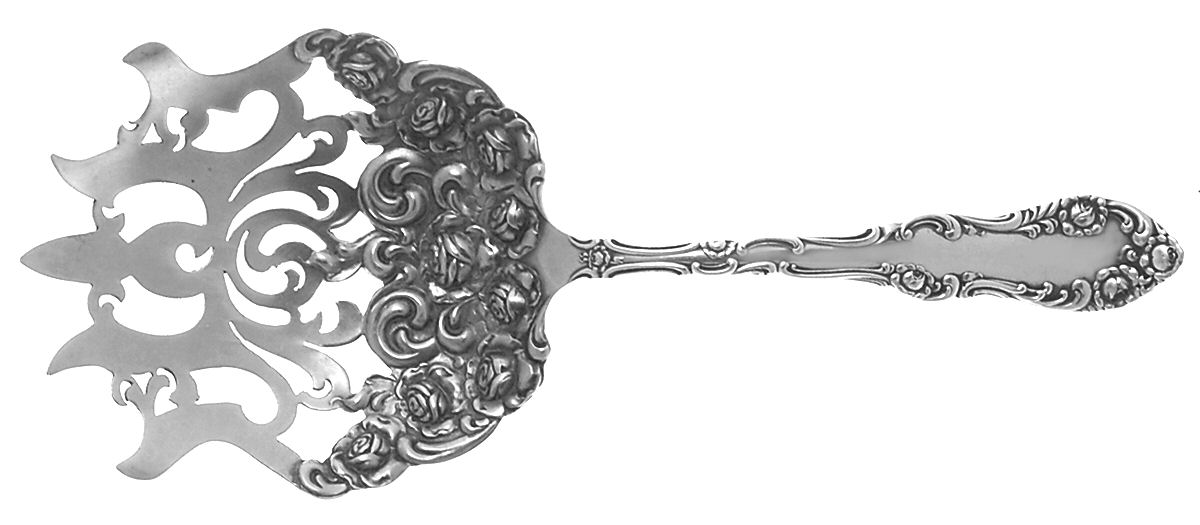 Old English (Sterling, 1892, No Monos) Large Cucumber Server by Towle Silver-1