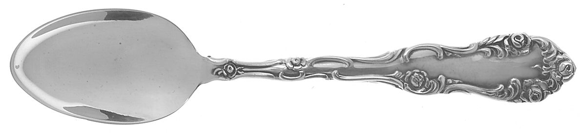 Old English (Sterling, 1892, No Monos) Five O'Clock Teaspoon by Towle Silver-1
