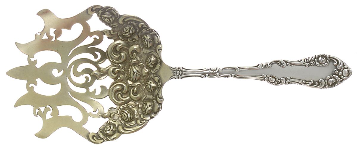 Old English (Sterling, 1892, No Monos) Large Cucumber Server by Towle Silver-1