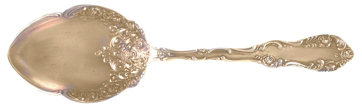 Old English (Sterling, 1892, No Monos) Small Jelly Spoon by Towle Silver-1
