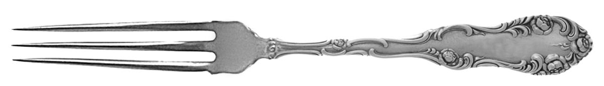 Old English (Sterling, 1892, No Monos) Individual Berry Fork by Towle Silver-1