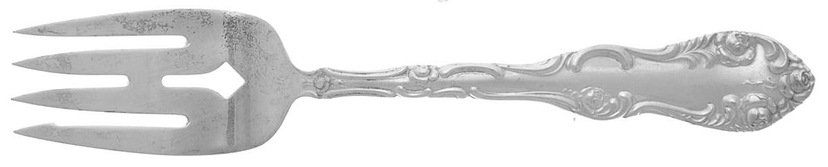 Old English (Sterling, 1892, No Monos) Individual Salad Fork by Towle Silver-1