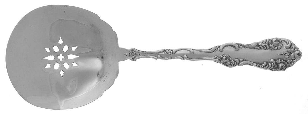 Old English (Sterling, 1892, No Monos) Tomato Server, Solid Piece by Towle Silver-1
