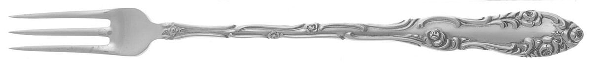 Old English (Sterling, 1892, No Monos) Cocktail/Seafood Fork by Towle Silver-1