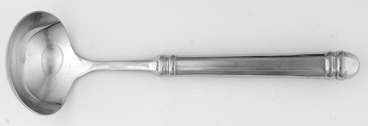 Old Forge (Stainless) Hollow Handle Gravy Ladle with Stainless Bowl by Towle Silver-1