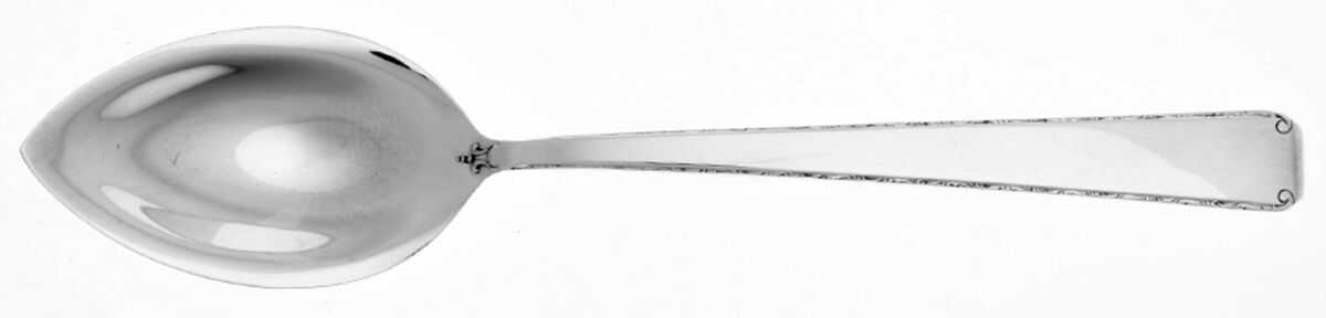 Old Lace (Sterling, 1939, No Monograms) Individual Grapefruit Spoon by Towle Silver-1