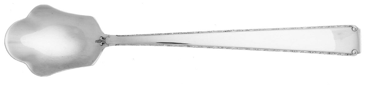 Old Lace (Sterling, 1939, No Monograms) Ice Cream Spoon Individual HC by Towle Silver-1