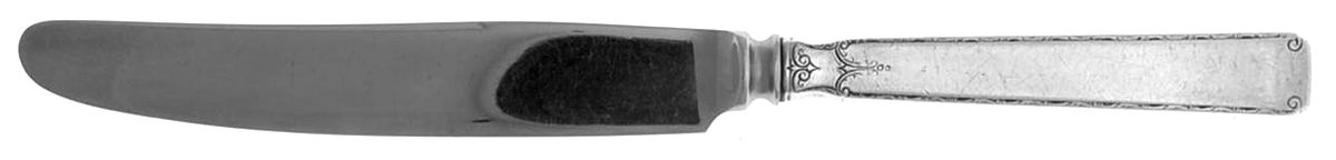 Old Lace (Sterling, 1939, No Monograms) Hollow Handle Youth Knife by Towle Silver-1