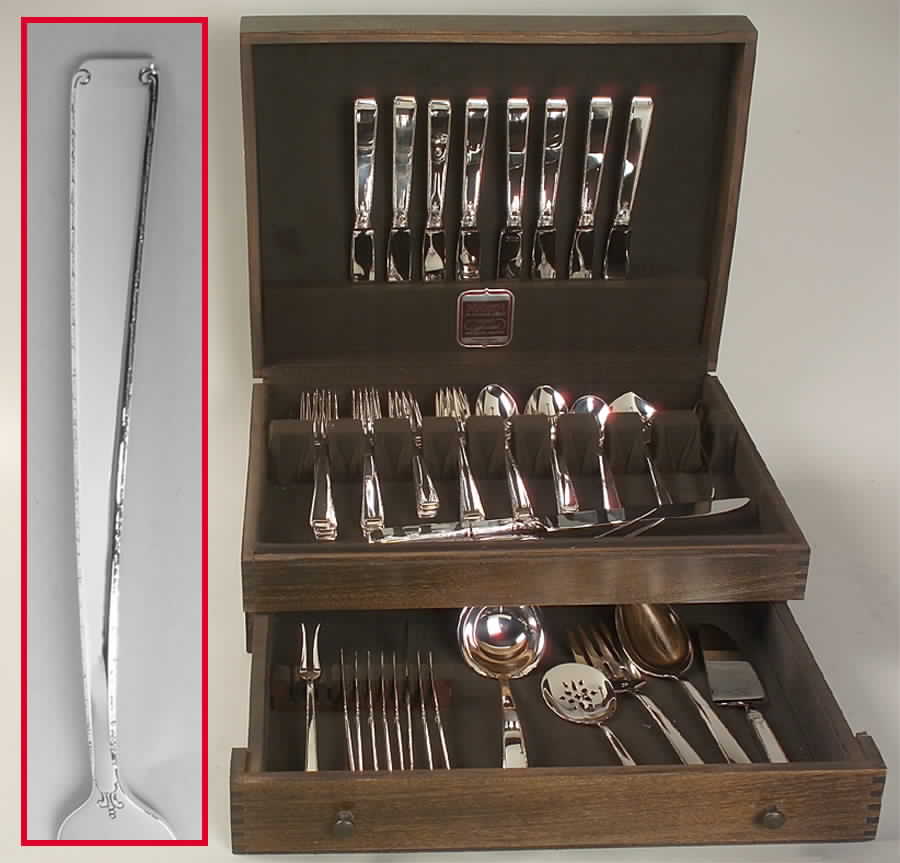 Old Lace (Sterling, 1939, No Monograms) 51-Piece Set by Towle Silver-1