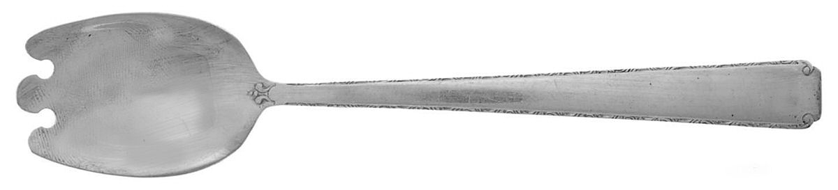 Old Lace (Sterling, 1939, No Monograms) Ice Cream Fork by Towle Silver-1