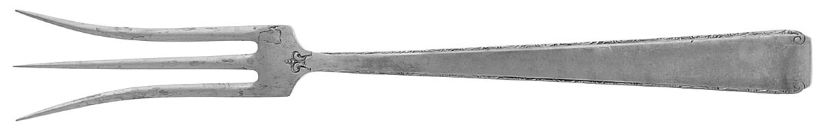Old Lace (Sterling, 1939, No Monograms) Fork-Lemon by Towle Silver-1