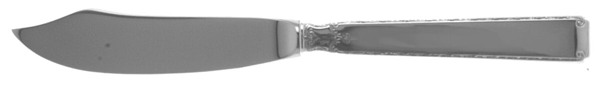 Old Lace (Sterling, 1939, No Monograms) Individual Fish Knife with Stainless Blade by Towle Silver-1