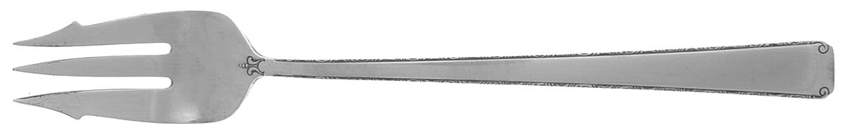 Old Lace (Sterling, 1939, No Monograms) Olive Fork by Towle Silver-1