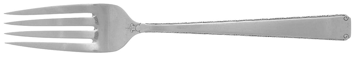 Old Lace (Sterling, 1939, No Monograms) Individual Salad Fork by Towle Silver-1