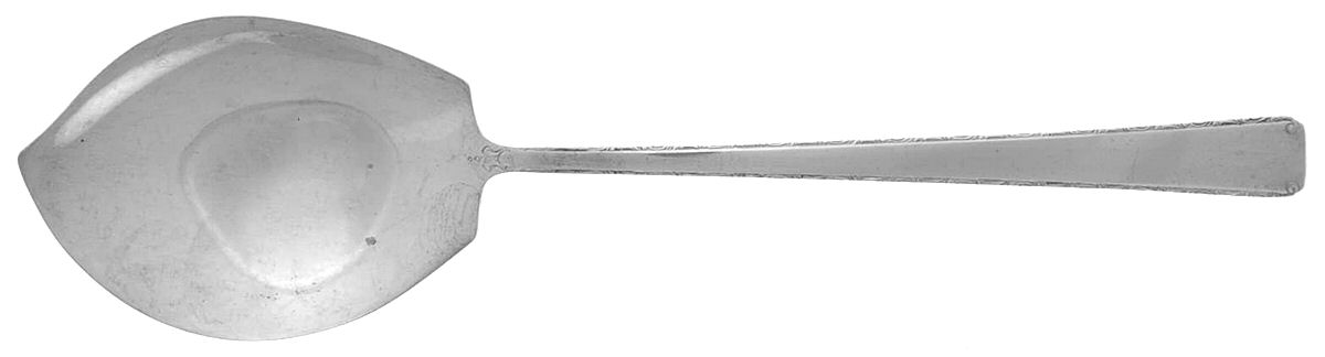 Old Lace (Sterling, 1939, No Monograms) Large Solid Jelly Server by Towle Silver-1