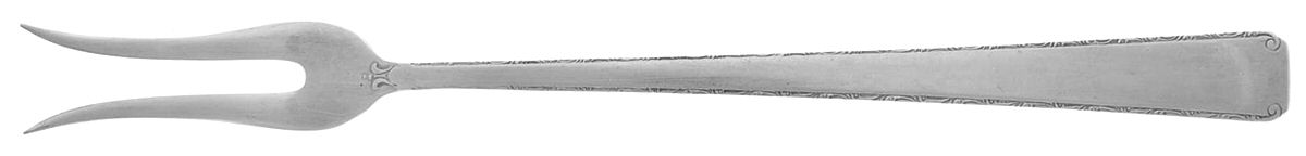 Old Lace (Sterling, 1939, No Monograms) Short Handle Pickle/Olive Fork by Towle Silver-1