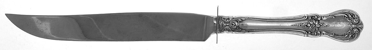 Old Master (Sterling, 1942) Small Steak Carving Knife with Stainless Blade by Towle Silver-1