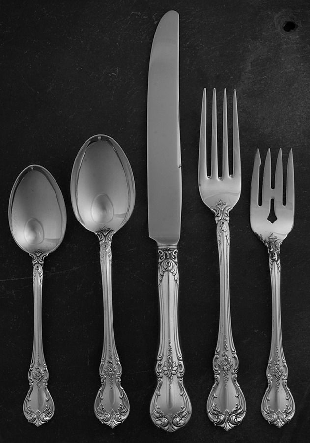 Old Master (Sterling, 1942) 4 Piece Dinner Size Setting by Towle Silver-1