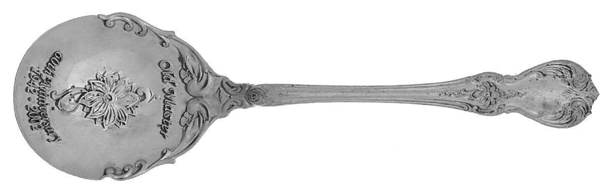 Old Master (Sterling, 1942) Anniversary Sugar Spoon by Towle Silver-1