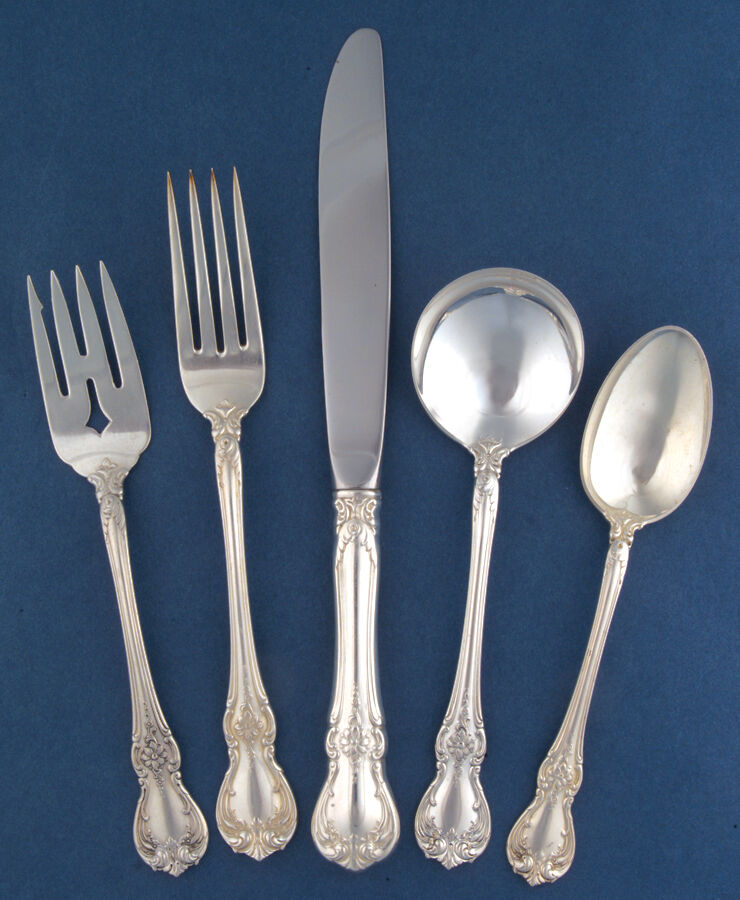 Old Master (Sterling, 1942) 40 Piece Estate Set by Towle Silver-1