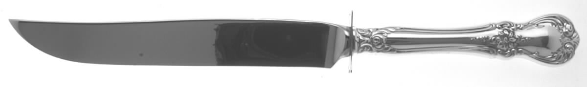 Old Master (Sterling, 1942) Small Carving Knife W/Sterling Guard by Towle Silver-1